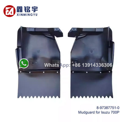 Ein guter Preis. Durable Plastic Mud Flap Assembly for ISUZU NPR75 NPR 4HK1 700P Truck - Corrosion & Weather Resistant Online