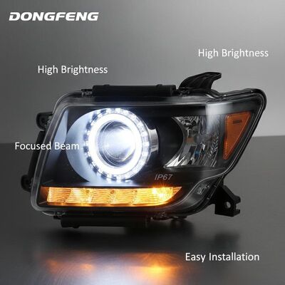 Ein guter Preis. Dongfeng LKW-Scheinwerfer mit hoher Helligkeit & fokussiertem Lichtkegel, wasser- und staubdichtes Design für einfache Installation Online